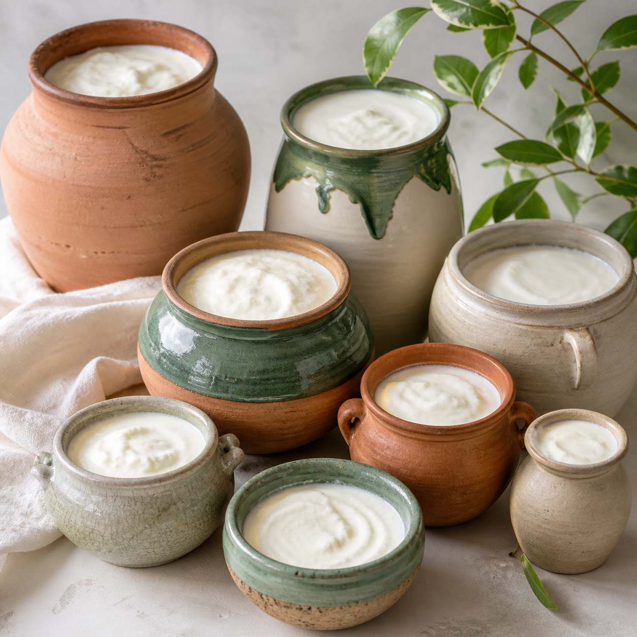 ماست کوزه ای رستورانی